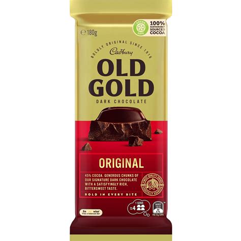 old gold dark chocolate woolworths.